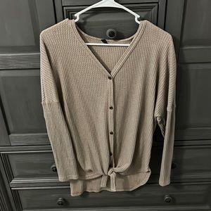 Brown lightweight sweater